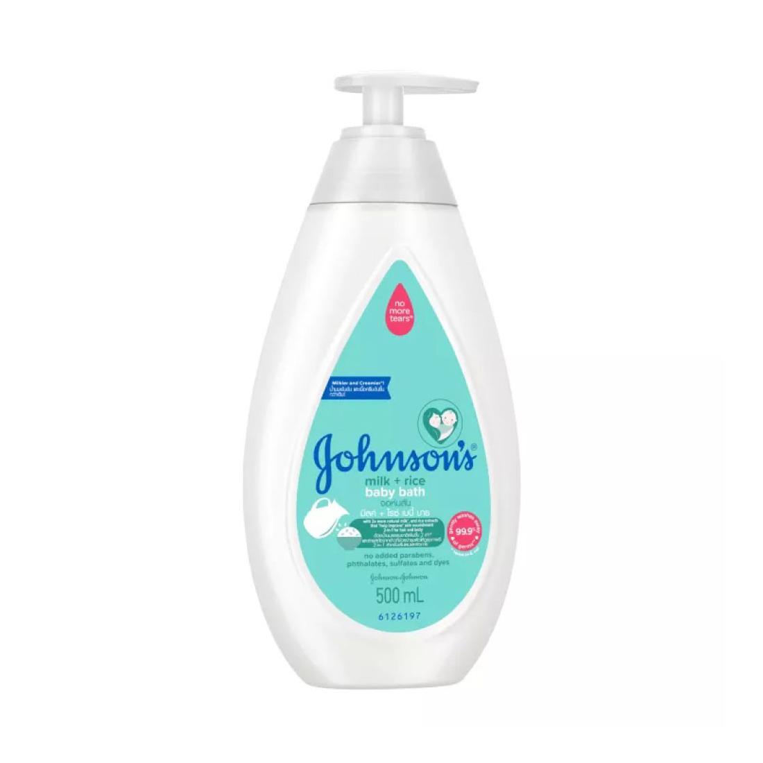 Johnson's Baby Milk + Rice Bath (Malaysia) – 500ml
