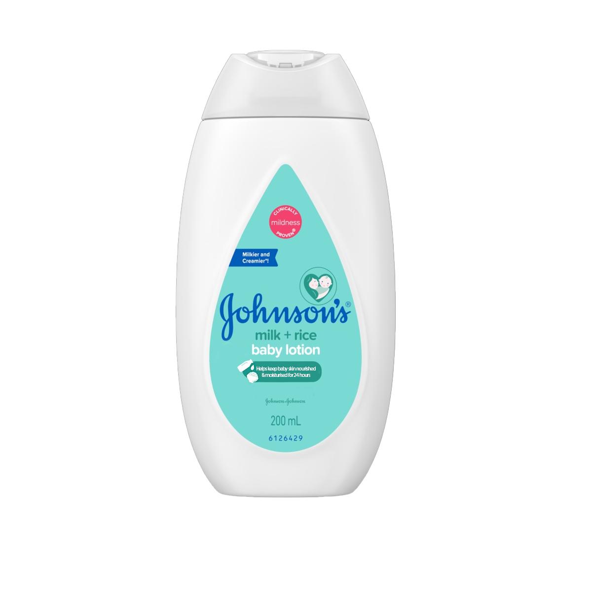 Johnson's Baby Milk + Rice Lotion (Malaysia) – 200ml