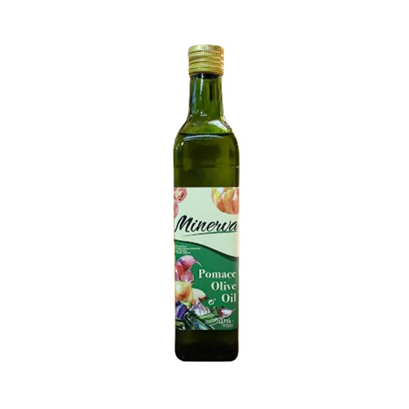 Minerva Olive Oil Pomace Glass Bottle – 500ml