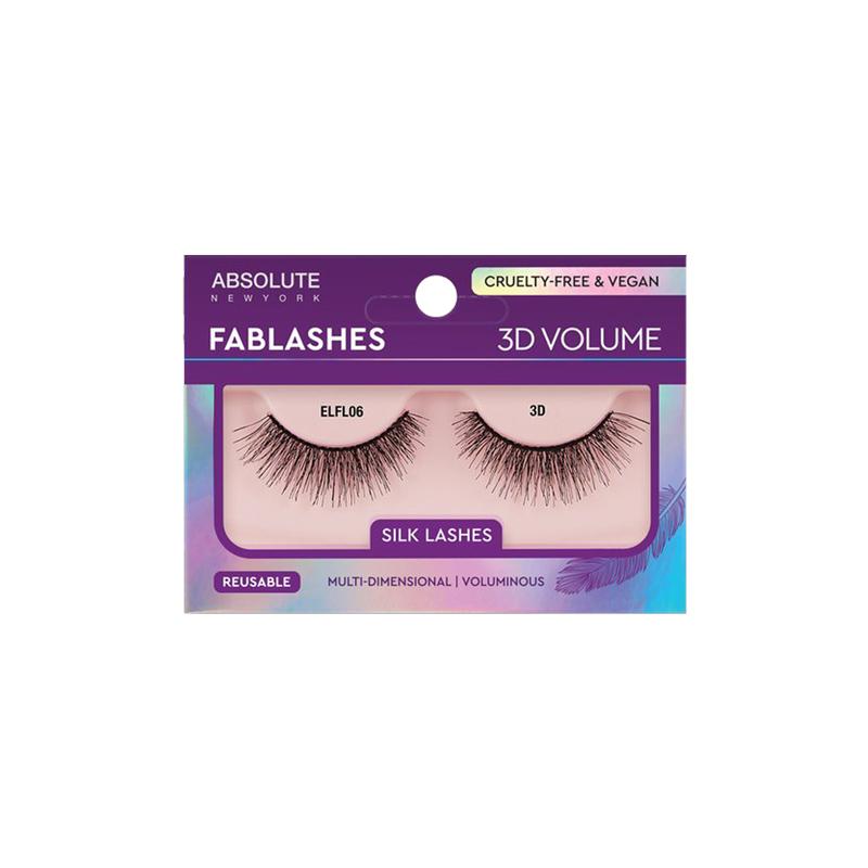 Absolute New York 3D Volume Reusable Eye Lashes-ELFL06