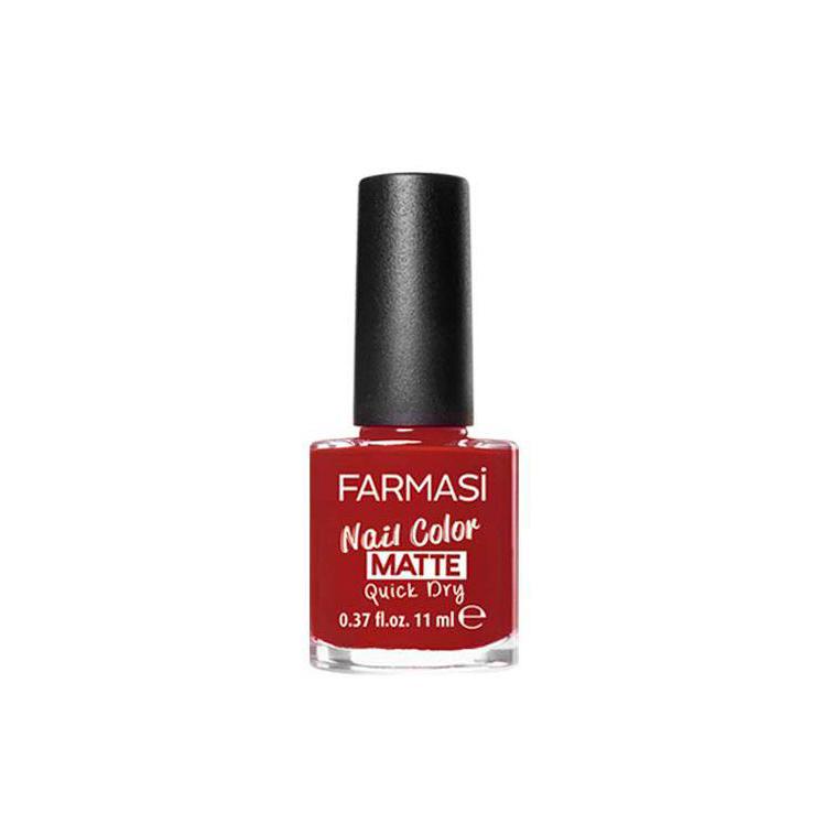 Farmasi Nail Color Matte MT 06 Red Night – 11ml