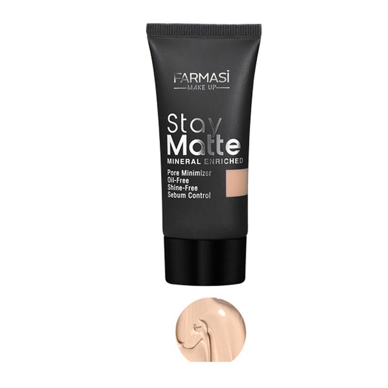 Farmasi Stay Matte Foundation Natural 03 – 30ml