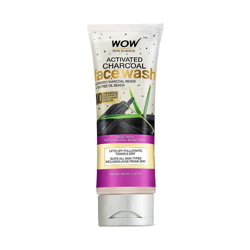 Wow Activated Charcoal Face Wash – 100ml