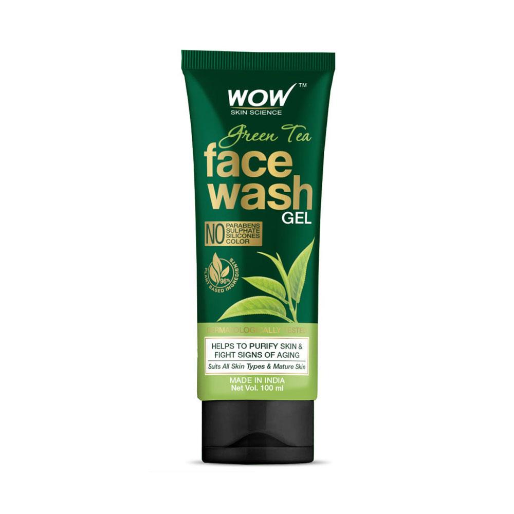 Wow Green Tea Face Wash Gel – 100ml