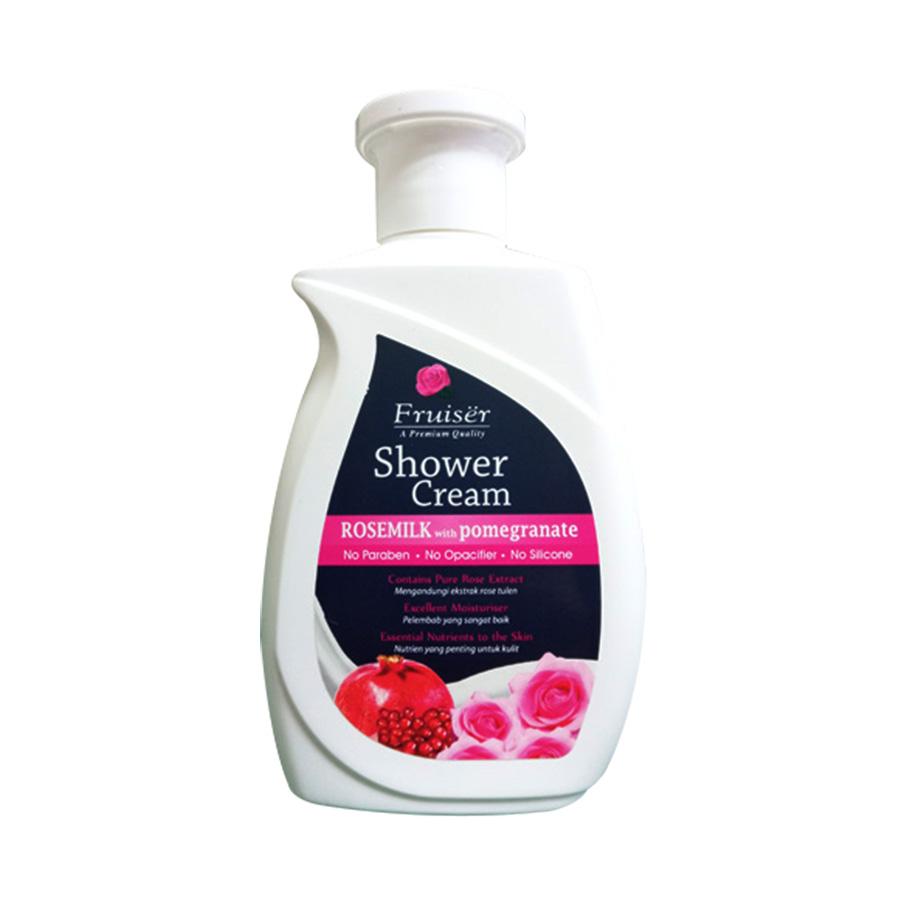 Fruiser Shower Cream Rosemilk with Pomegranate – 270ml