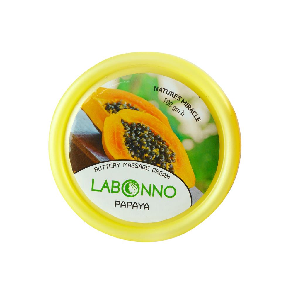 LABONNO Papaya Buttery Massage Cream – 100gm