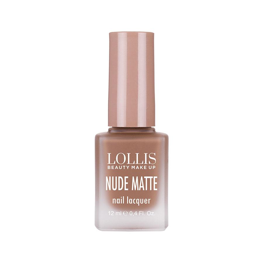 Lollis Nude Matte Nail Lacquer 01 – 12ml