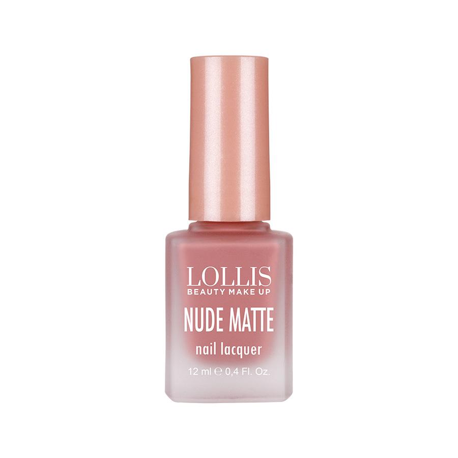 Lollis Nude Matte Nail Lacquer 08 – 12ml