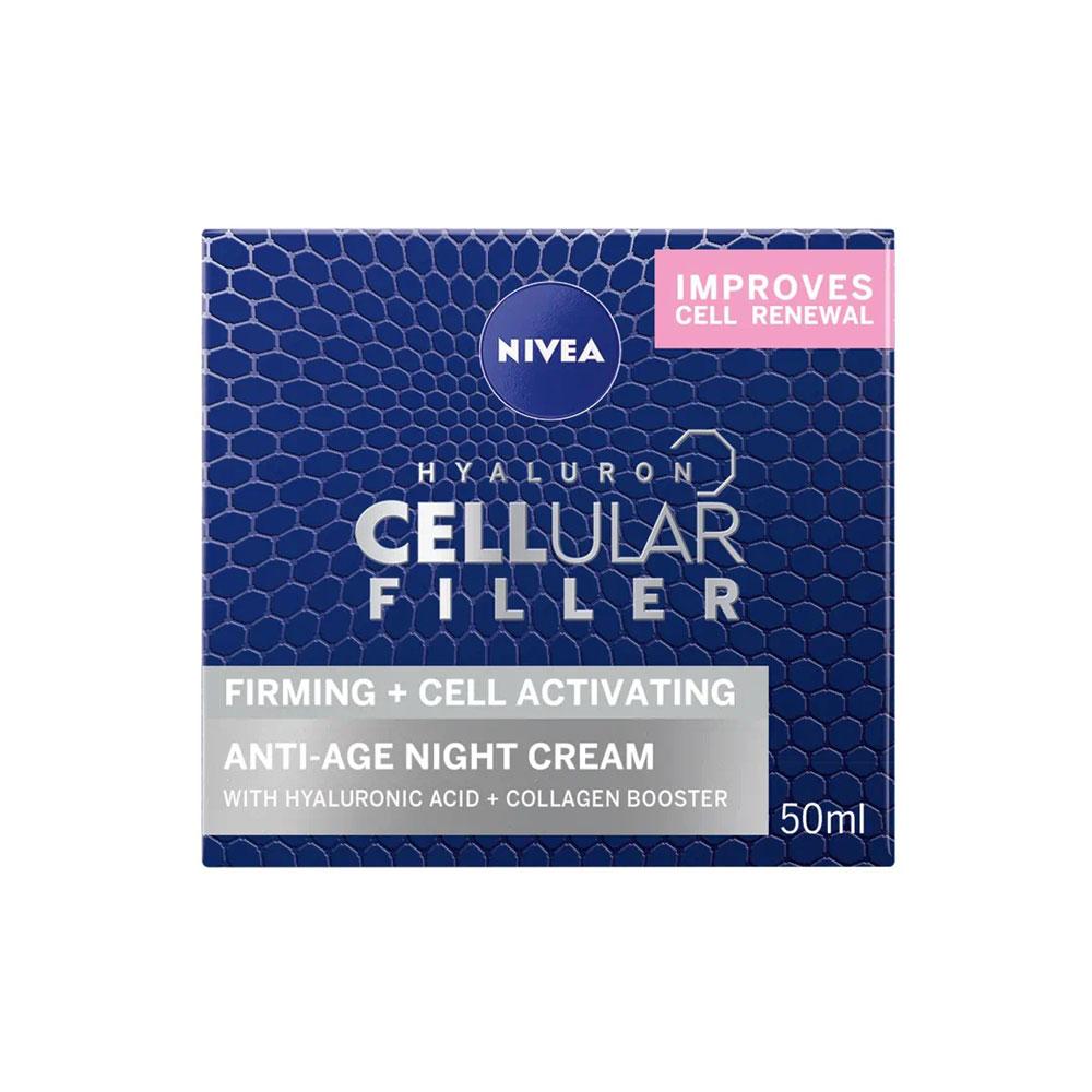 Nivea Hyaluron Cellular Filler Anti-Age Night Cream – 50ml