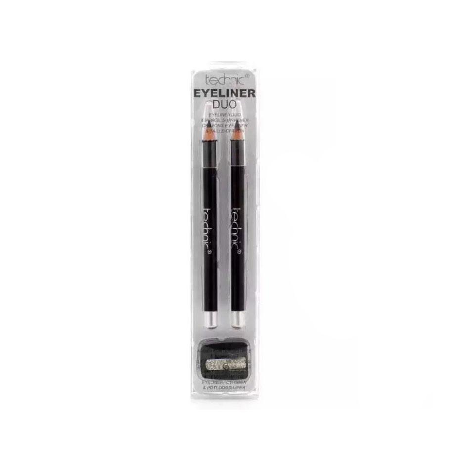 Technic Eyeliner Duo with Sharpner – 2.4gm