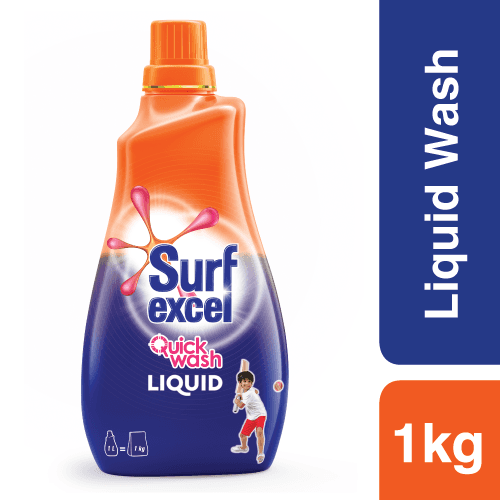 Surf Excel Quick Wash Liquid 1L – 1000ml