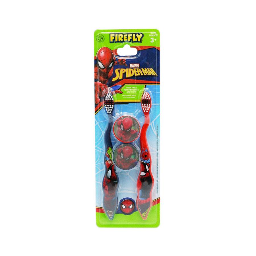 Firefly Spiderman Childen Toothbrush Set