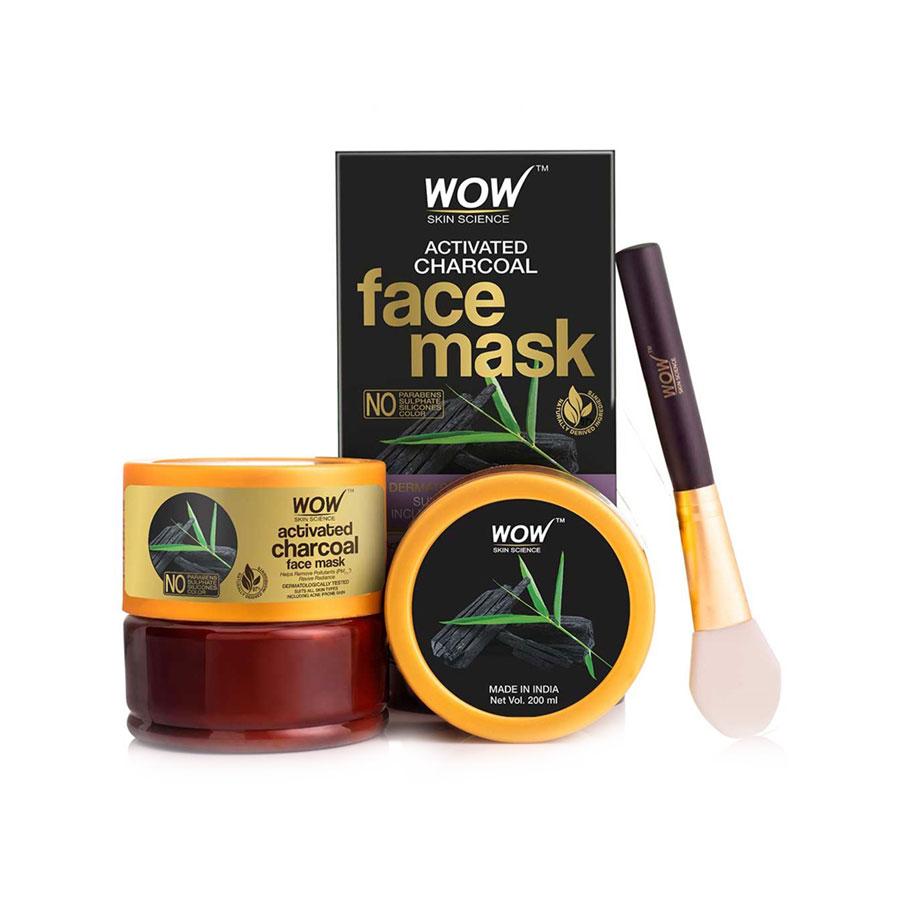 WOW Activated Charcoal Face Mask – 200ml