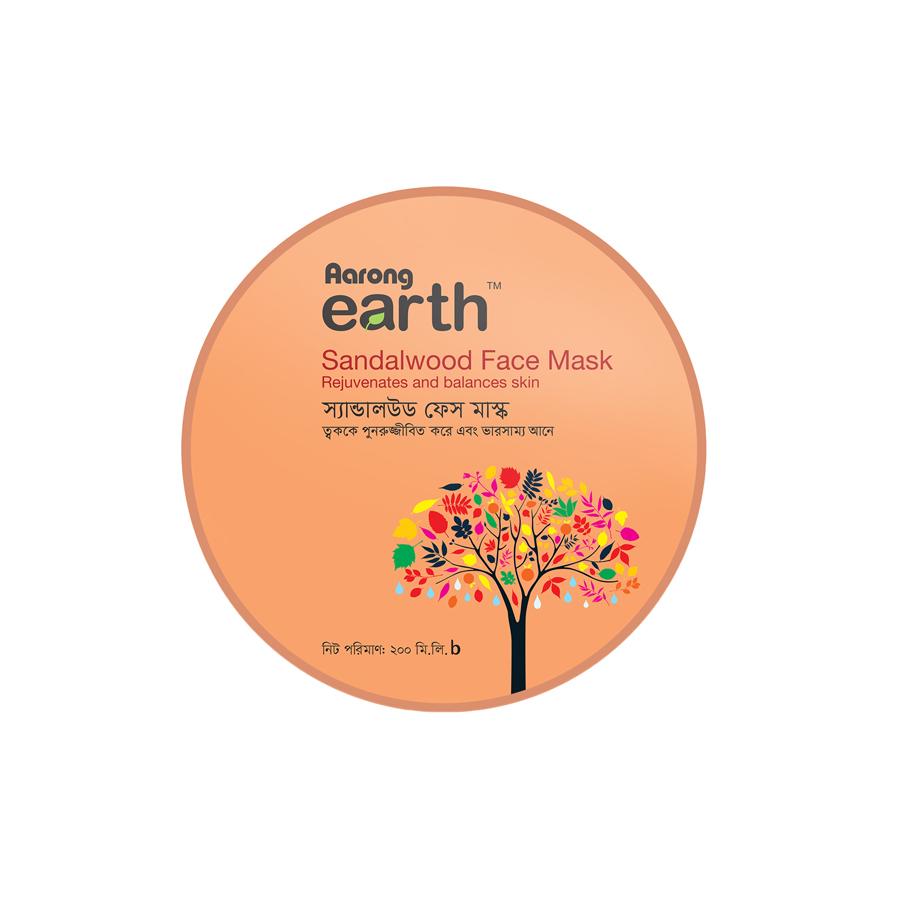 Aarong Earth Sandalwood Face Mask – 200ml