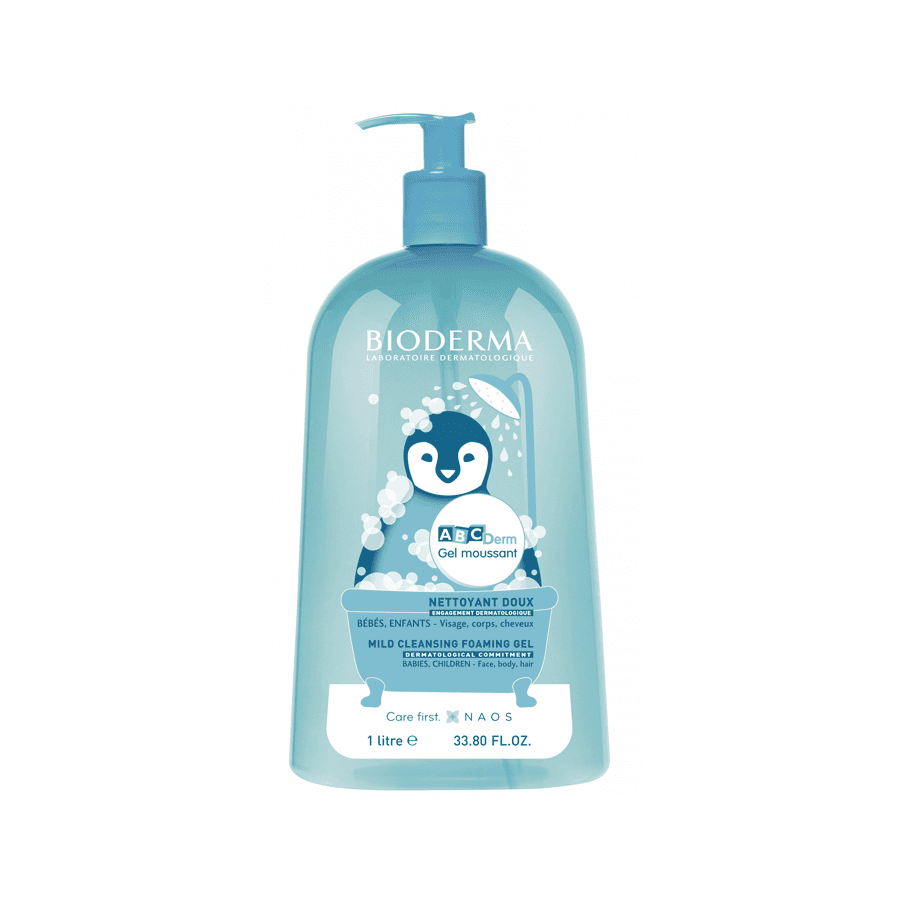 Bioderma ABCDerm Foaming Gel – 1000ml