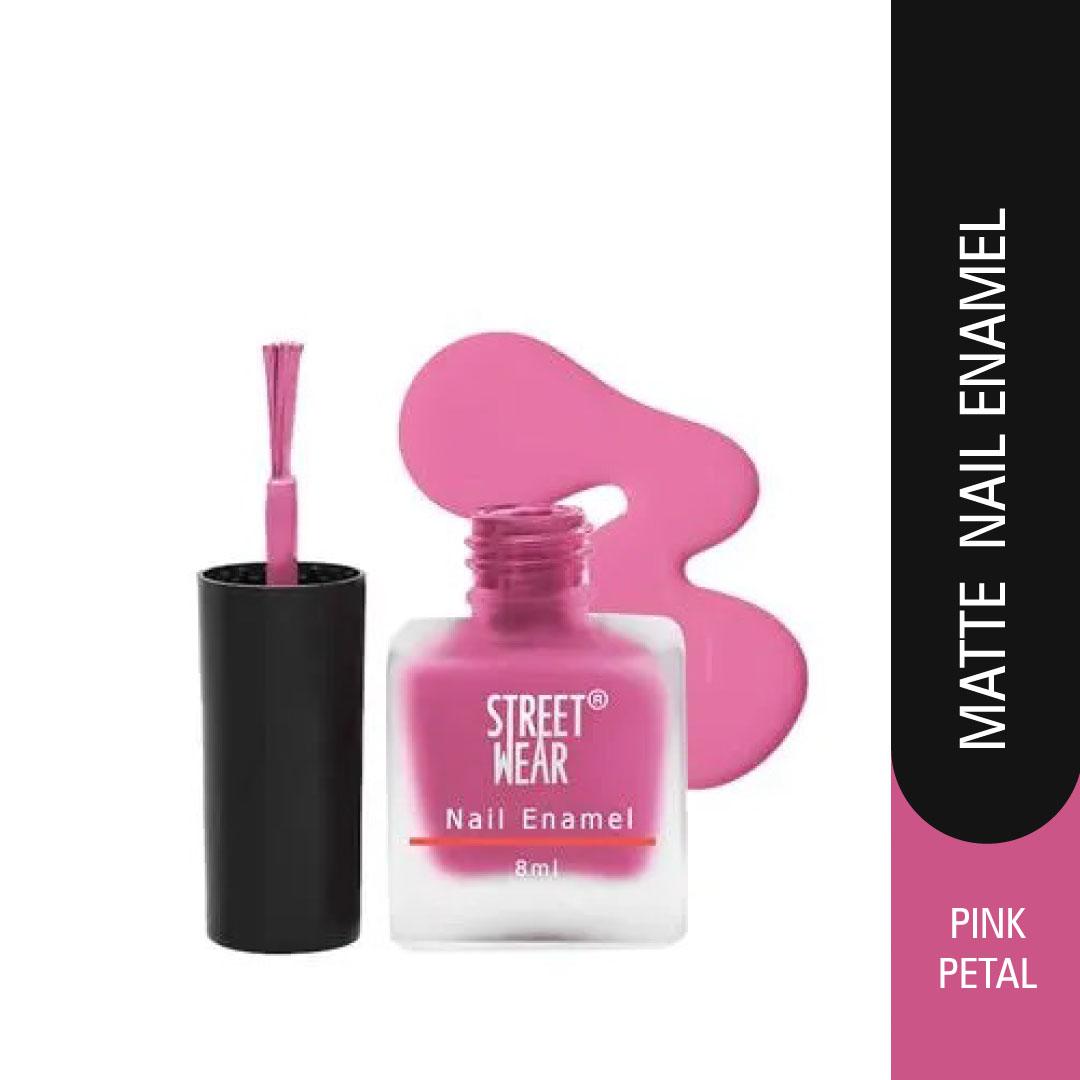 Street Wear Matte Nail Enamel Pink Petal – 8ml