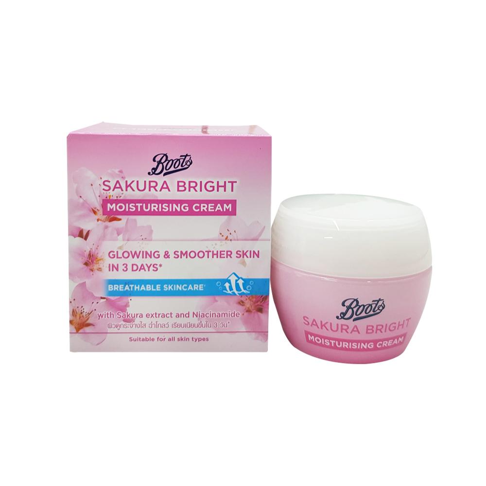 Boots Sakura Bright Moisturising Cream – 50ml