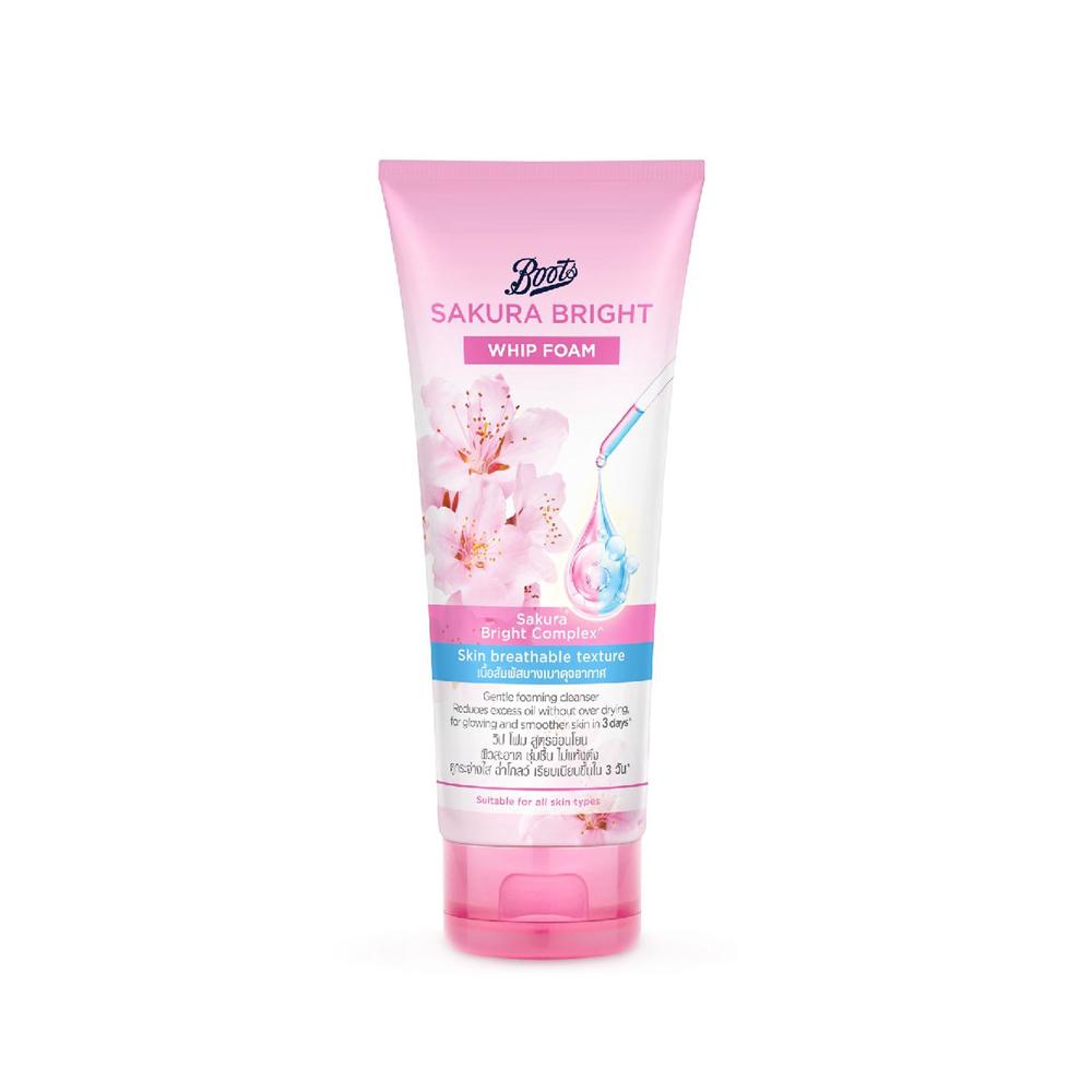 Boots Sakura Bright Whip Foam – 100ml