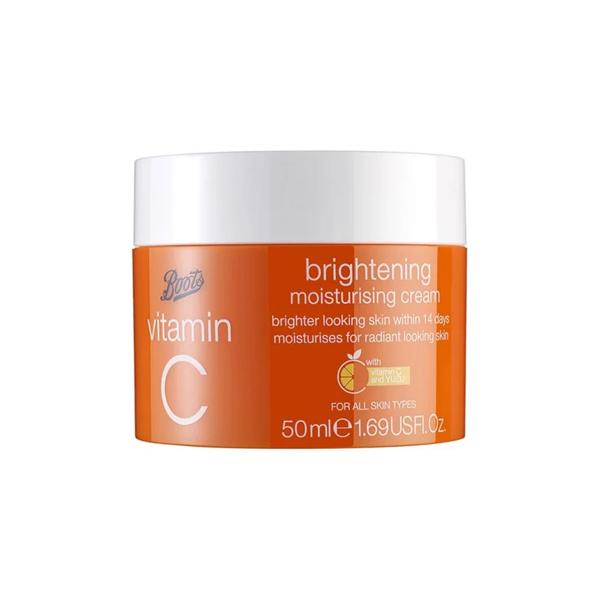 Boots Vitamin C Brightening Moisturising Cream – 50ml