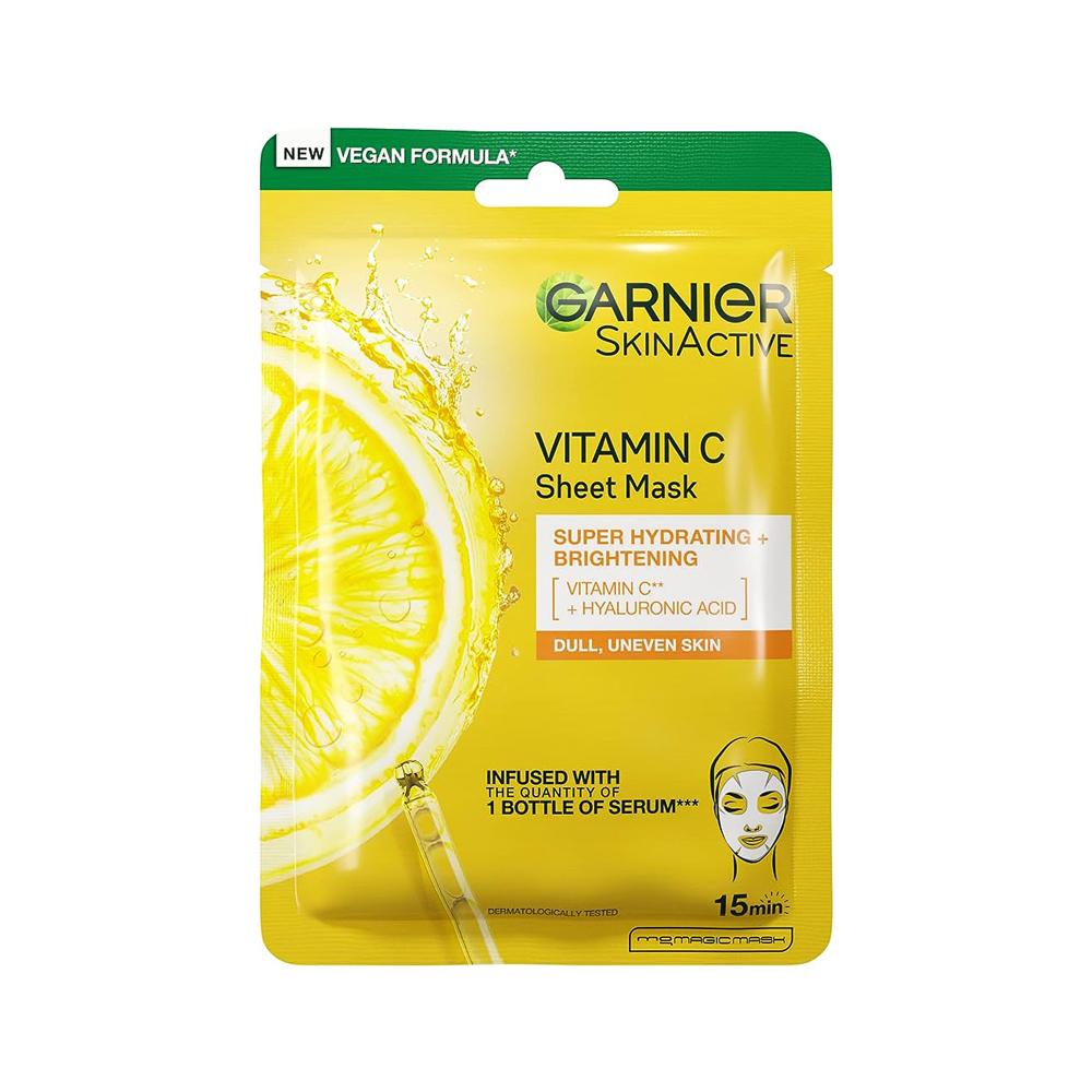 Garnier Vitamin C Sheet Mask – 28gm