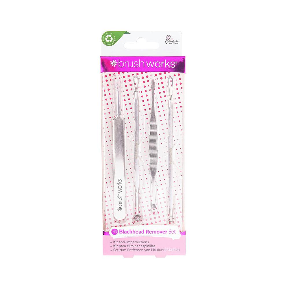 Brushworks Blackhead & Blemish Remover Tool Set