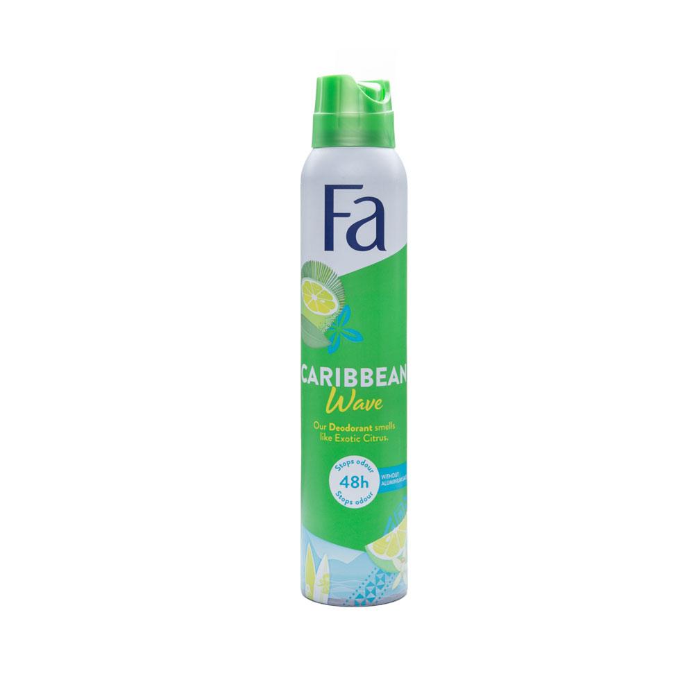 FA Deodorant Spray Caribbean Wave – 200ml