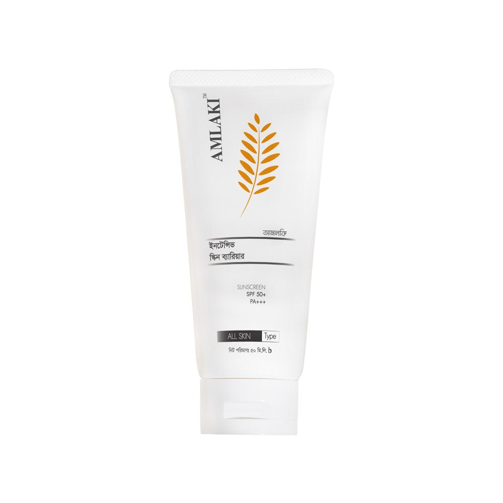 Amlaki Intensive Skin Barrier Sunscreen SPF 50+ PA+++ – 50gm