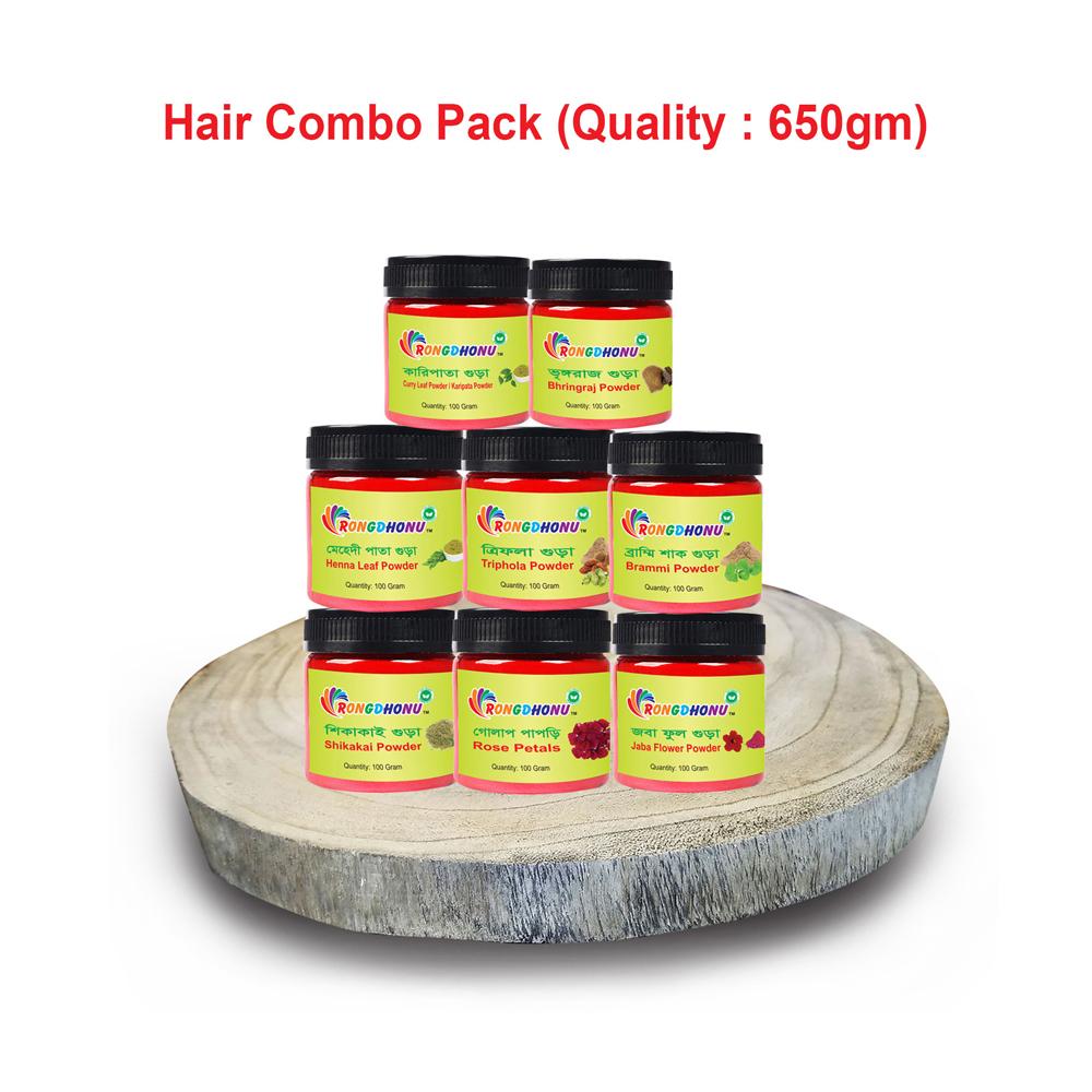 Rongdhonu Hair Combo Pack – 650gm