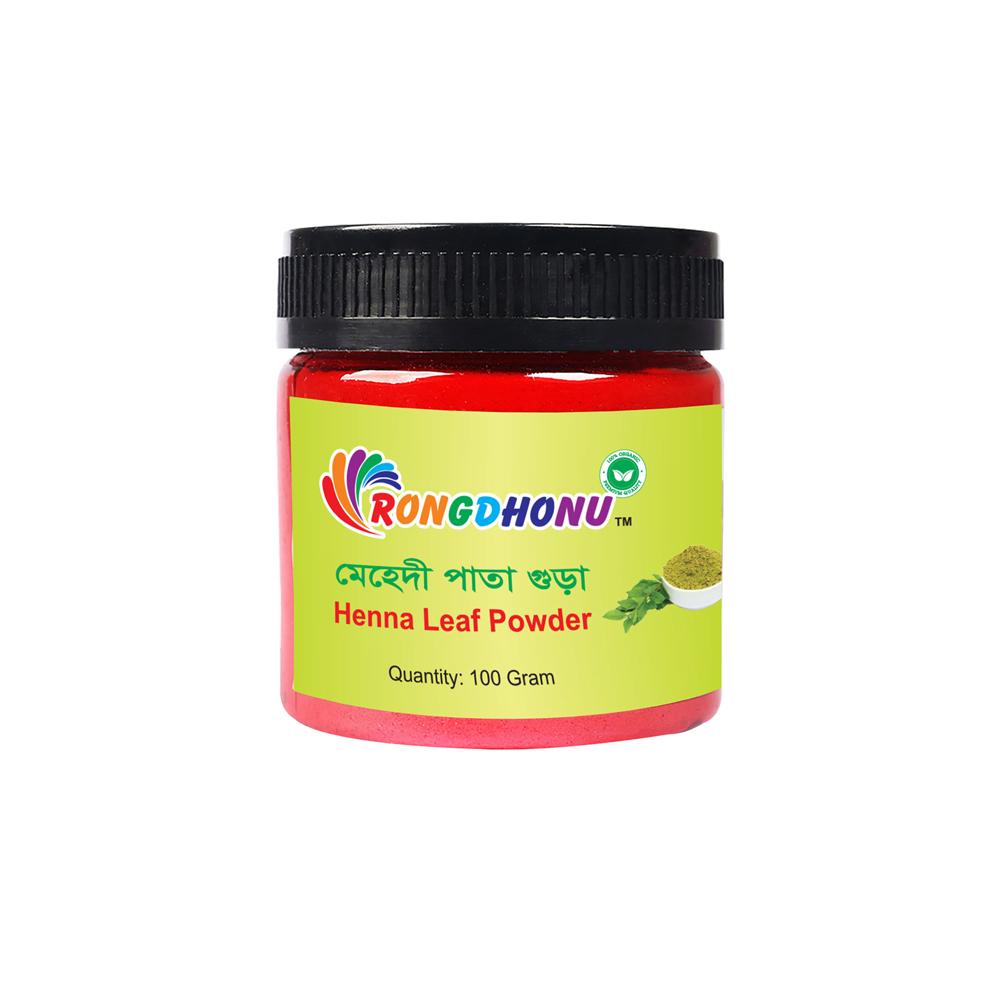 Rongdhonu Henna Leaf -Mehedi Pata Powder – 100gm