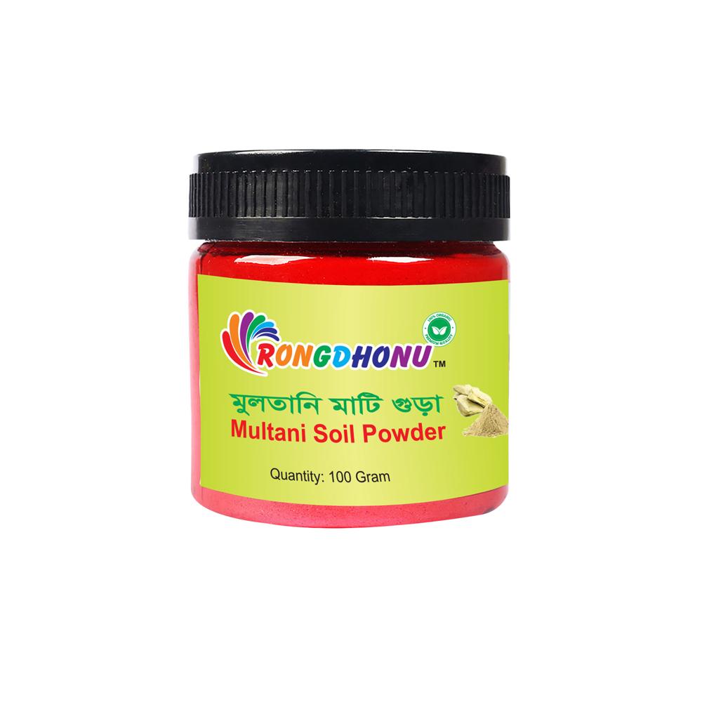 Rongdhonu Multani Soil Powder – 100gm