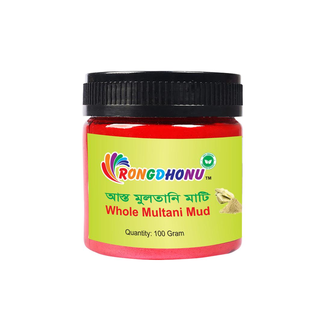Rongdhonu Whole Multani Mud – 100gm