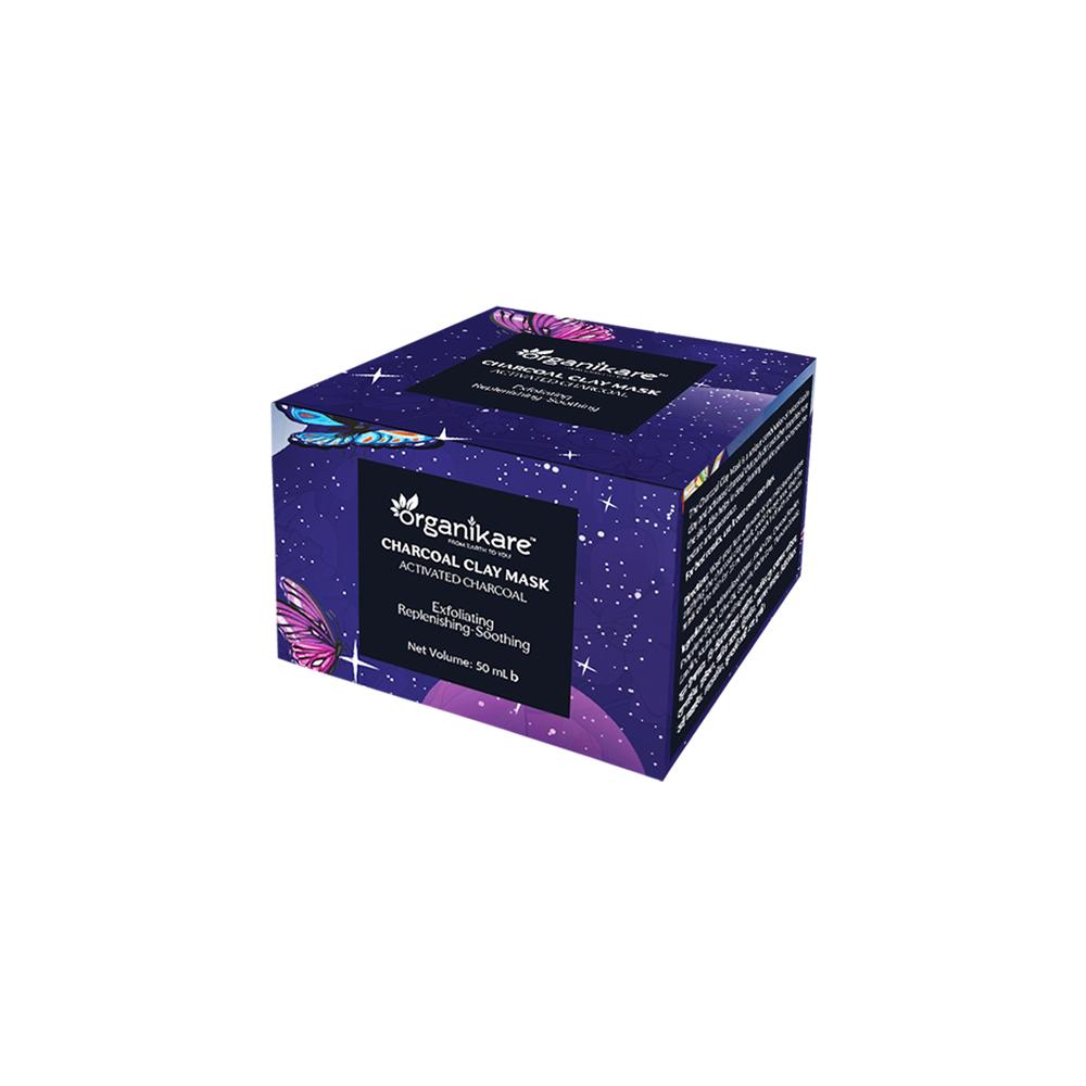 Organikare Charcoal Clay Mask – 50ml
