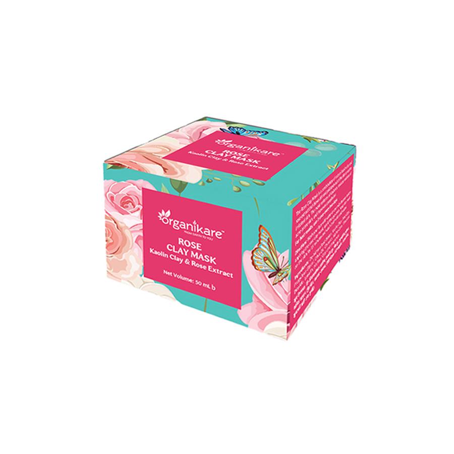 Organikare Rose Clay Mask – 50ml