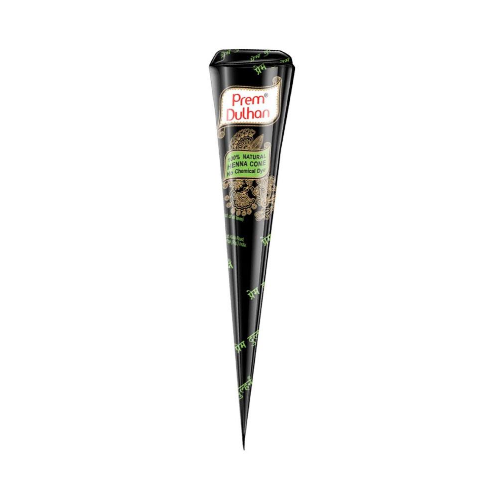 Prem Dulhan mehendi cone - black – 25gm