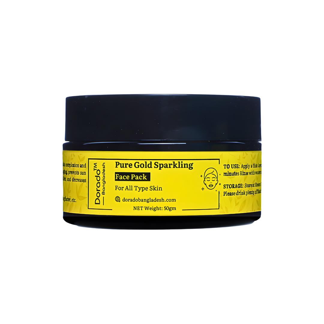 Dorado Pure Gold Sparkling Face Pack – 50gm