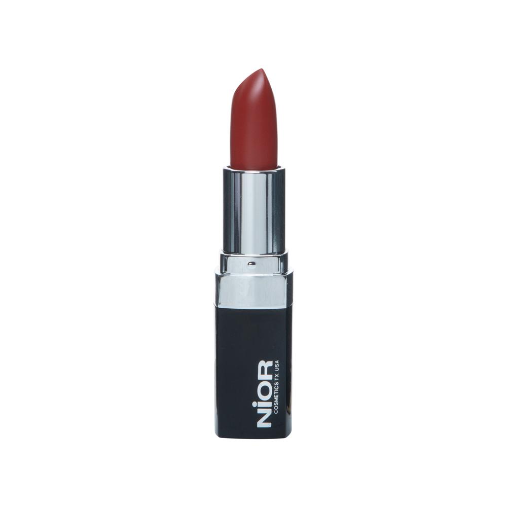 NIOR Velveteen Matte Lipstick Power Red – 3.5gm