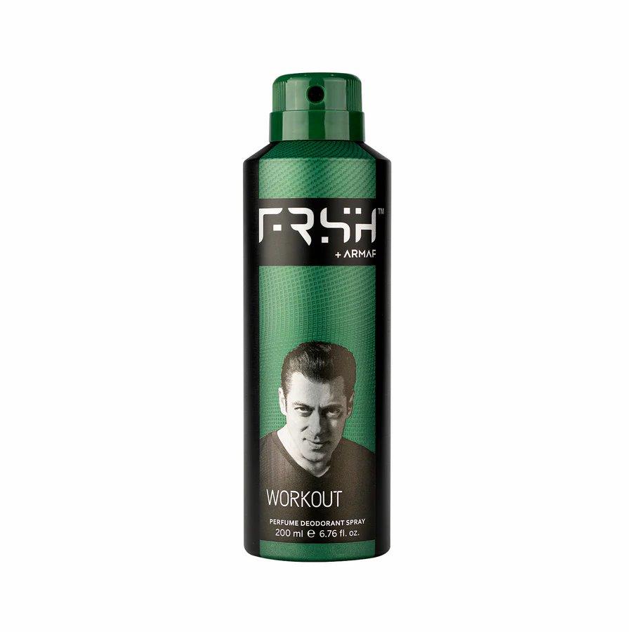 Frsh+Armaf Perfume Deodorant Spray Workout – 200ml