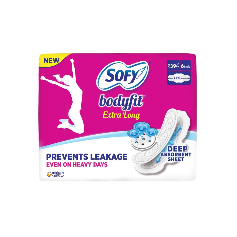 Sofy Sanitary Napkin Bodyfit 6pcs