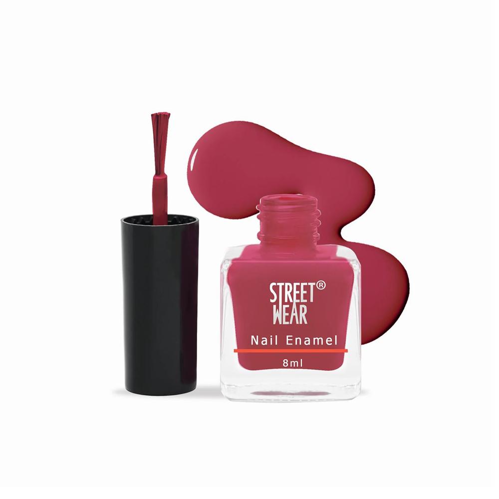 Street Wear Nail Enamel Rosy Pink – 8ml