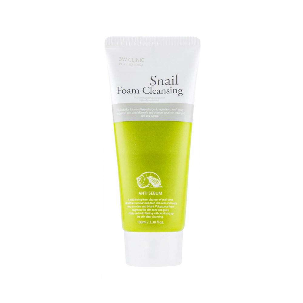 3W Clinic Snail Cleansing Foam – 100ml