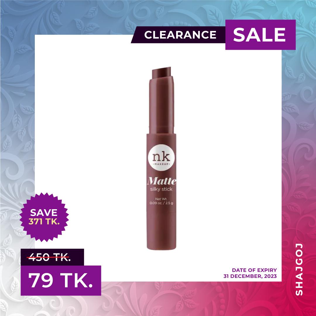 Nicka K Matte silky stick Cherrywood NKF09 (Expiry Date: 31/12/2023) – 2.5gm