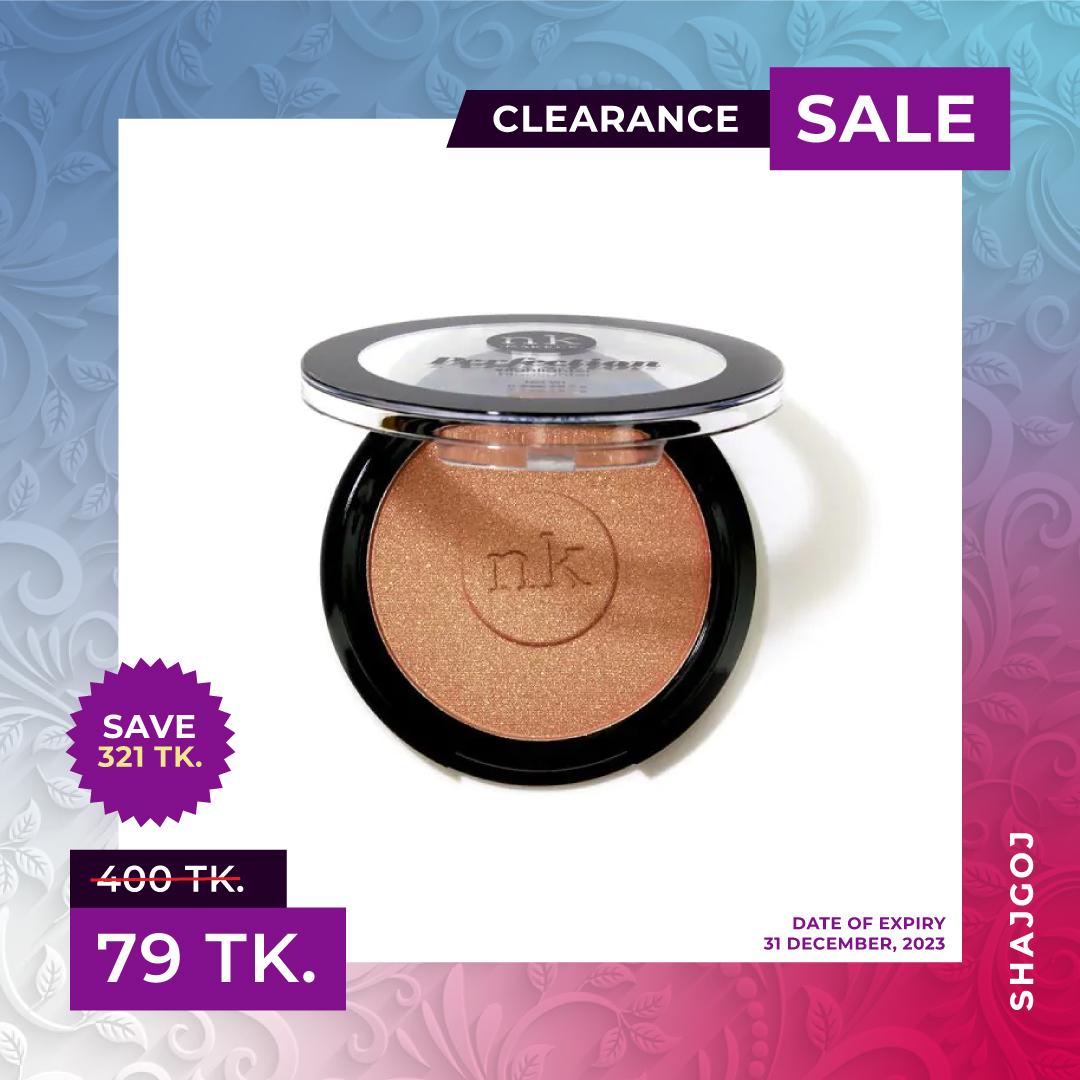 NICKA K PERFECTION HIGHLIGHTER SANDSTONE NKM08 (Expiry Date: 31/12/2023) – 8.5gm