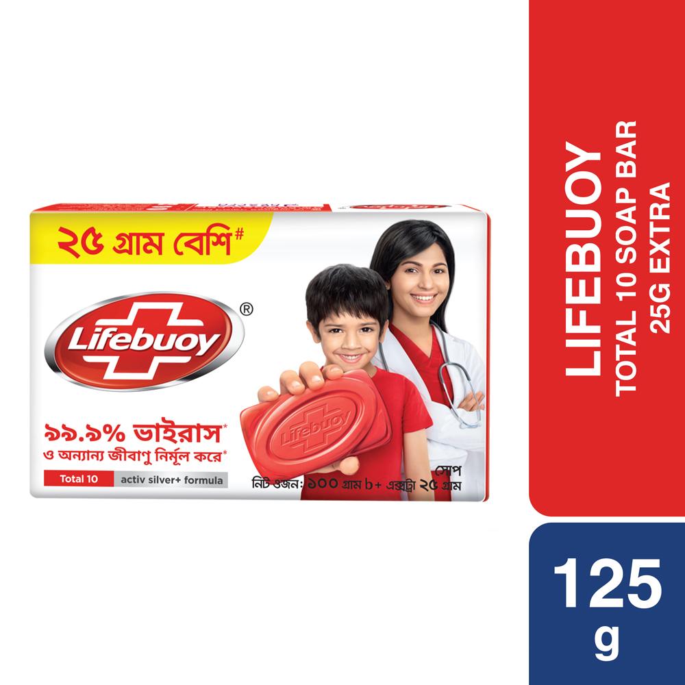 Lifebuoy Skin Cleansing Soap Bar Total – 125gm