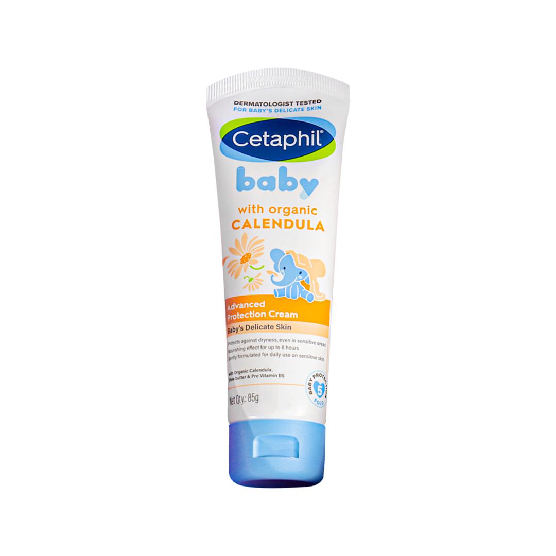 Cetaphil Baby Advanced Gentle & Soft Protection Moisturizing Cream For Face & Body With Organic Calendula – 85gm
