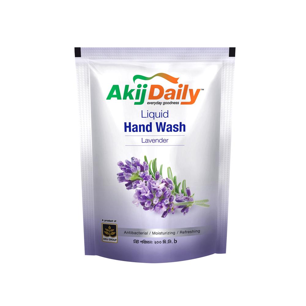 Akij Daily Hand Wash Lavender (Refill) – 200ml