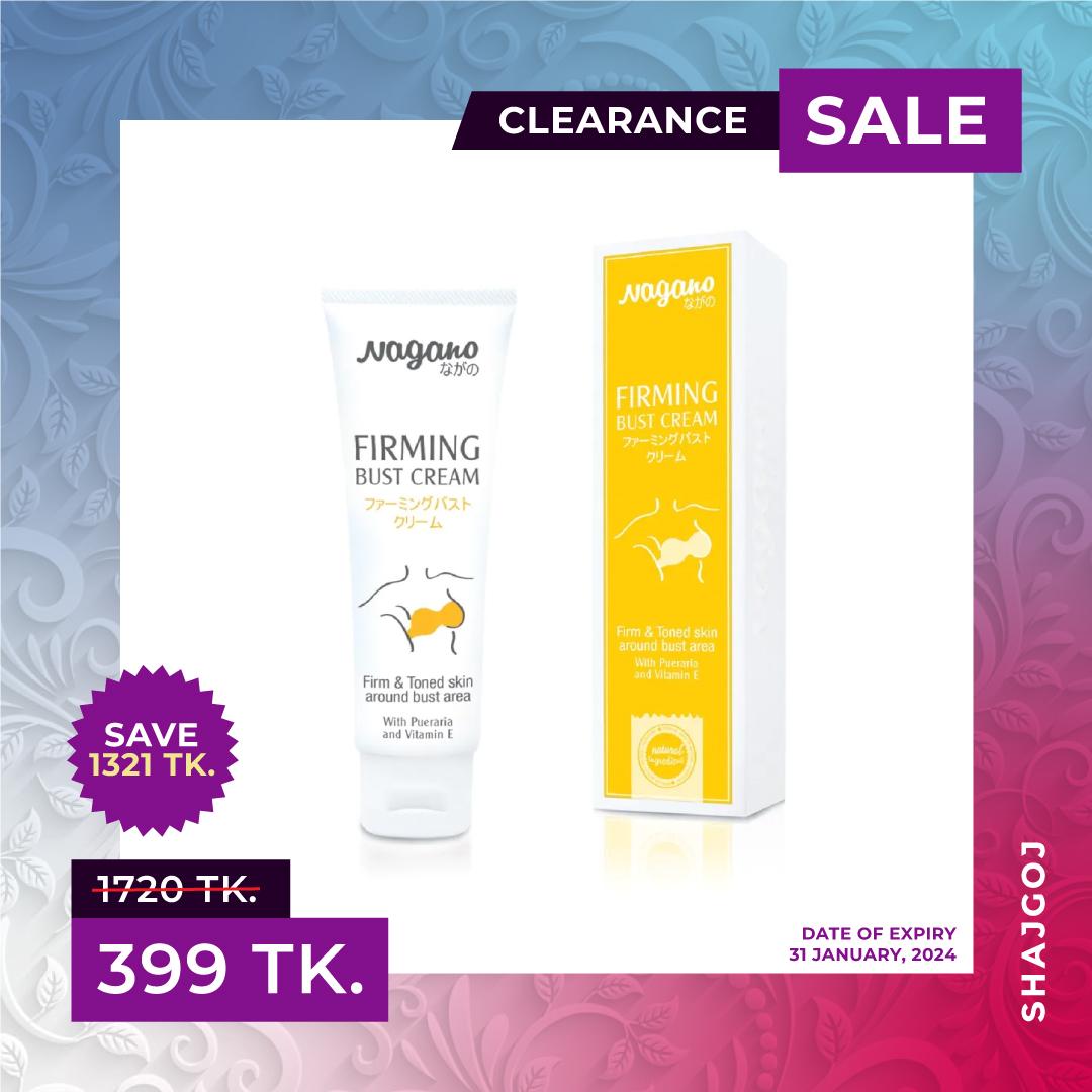 Nagano Firming Bust Cream (Expiry Date: 31/01/2024) – 100ml