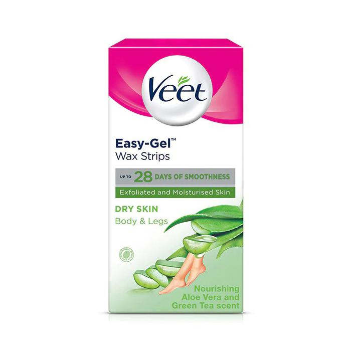 Veet Easy Gel Wax Strips Dry Skin