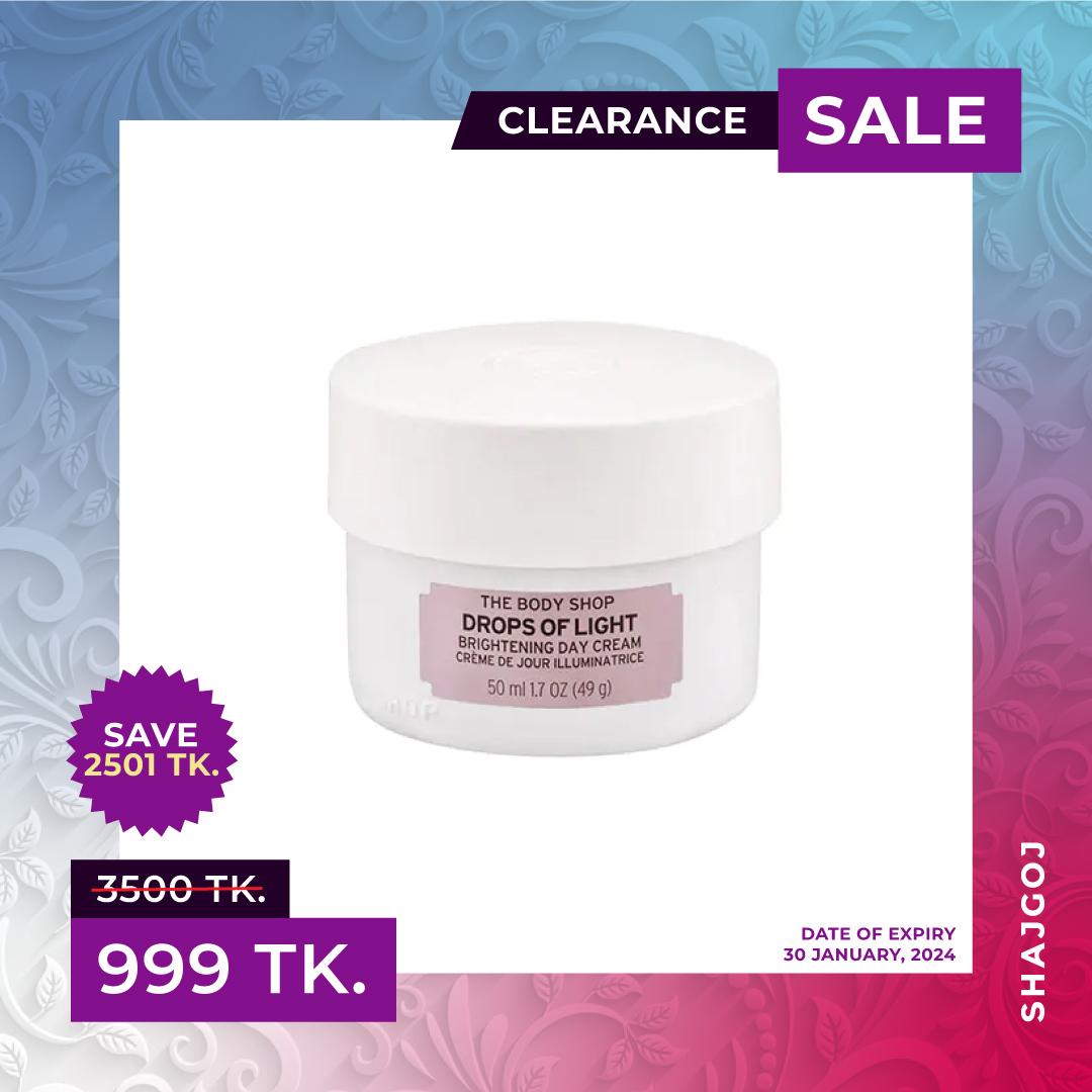 The Body Shop Drops Of Light Brightening Day Cream (1/30/2024) – 50ml