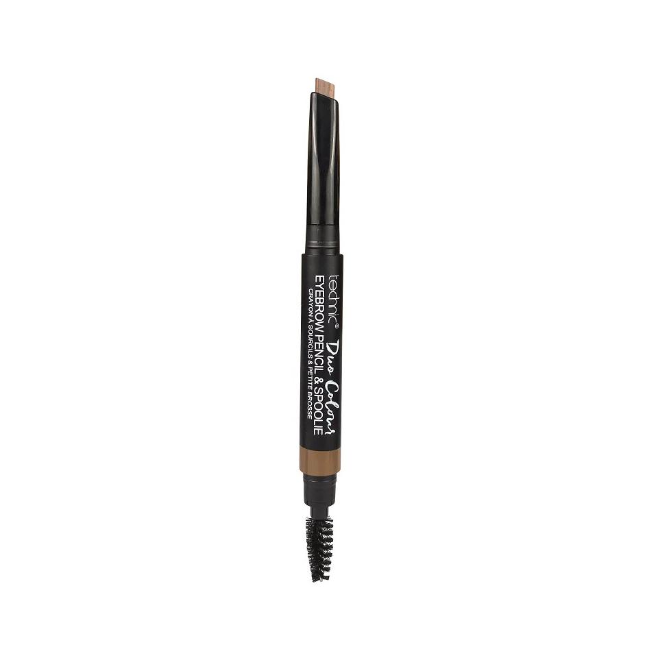 Technic Duo Colour Eyebrow Pencil & Spoolie - Bronde – 0.3gm