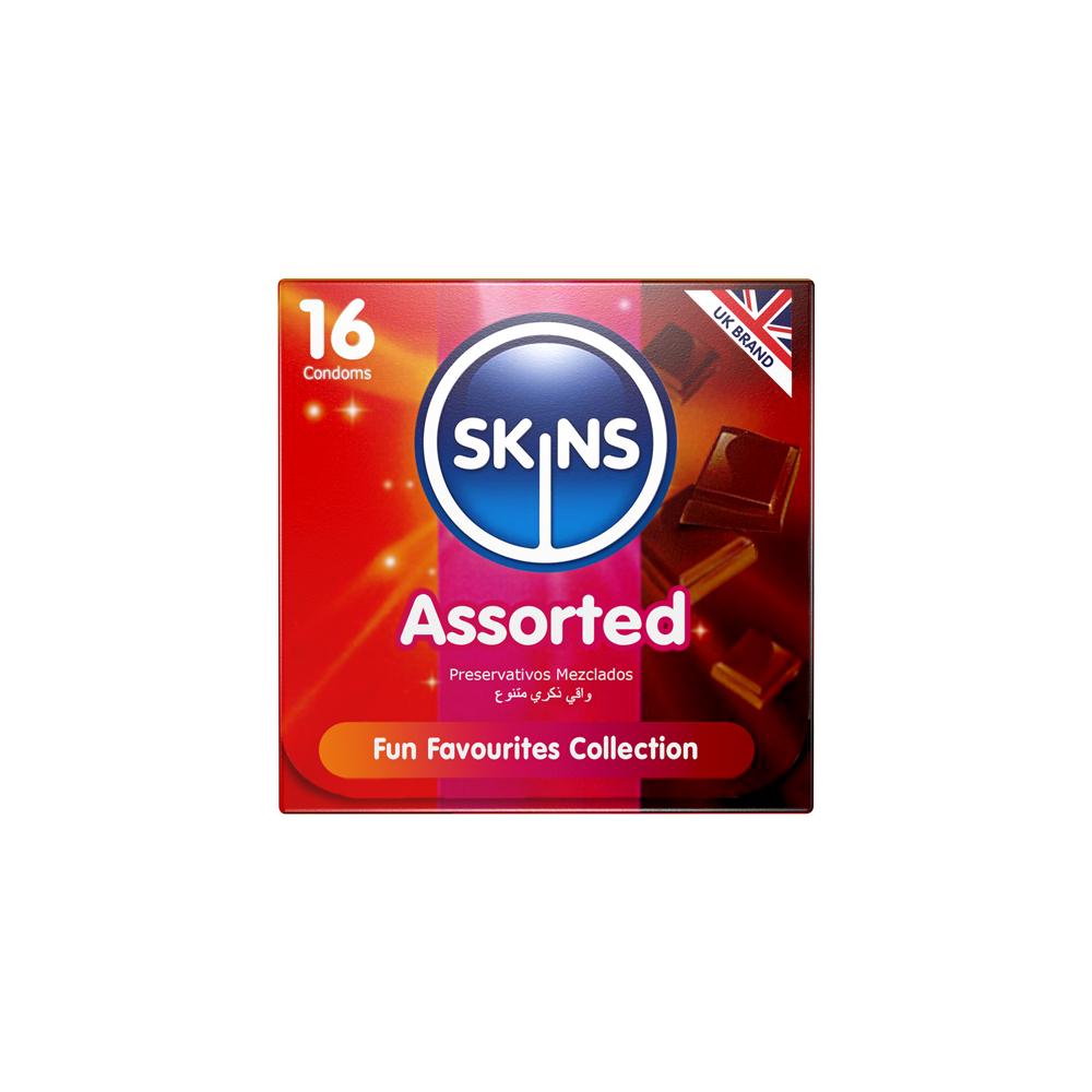 SKINS Assoted Condoms 16 Piece